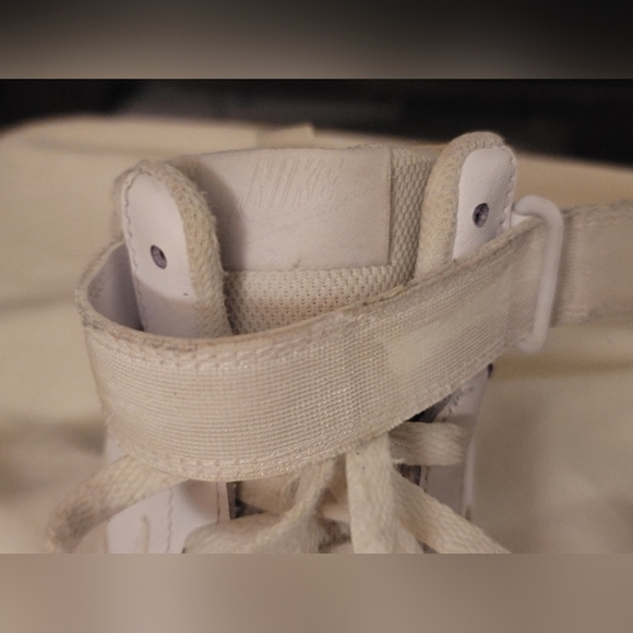 Nike Court Borough Mid 2 White/White Sneakers Shoes CD7782-100 5Y - Picture 9 of 11